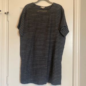 Eileen Fisher dress with pockets, size Petite Large.